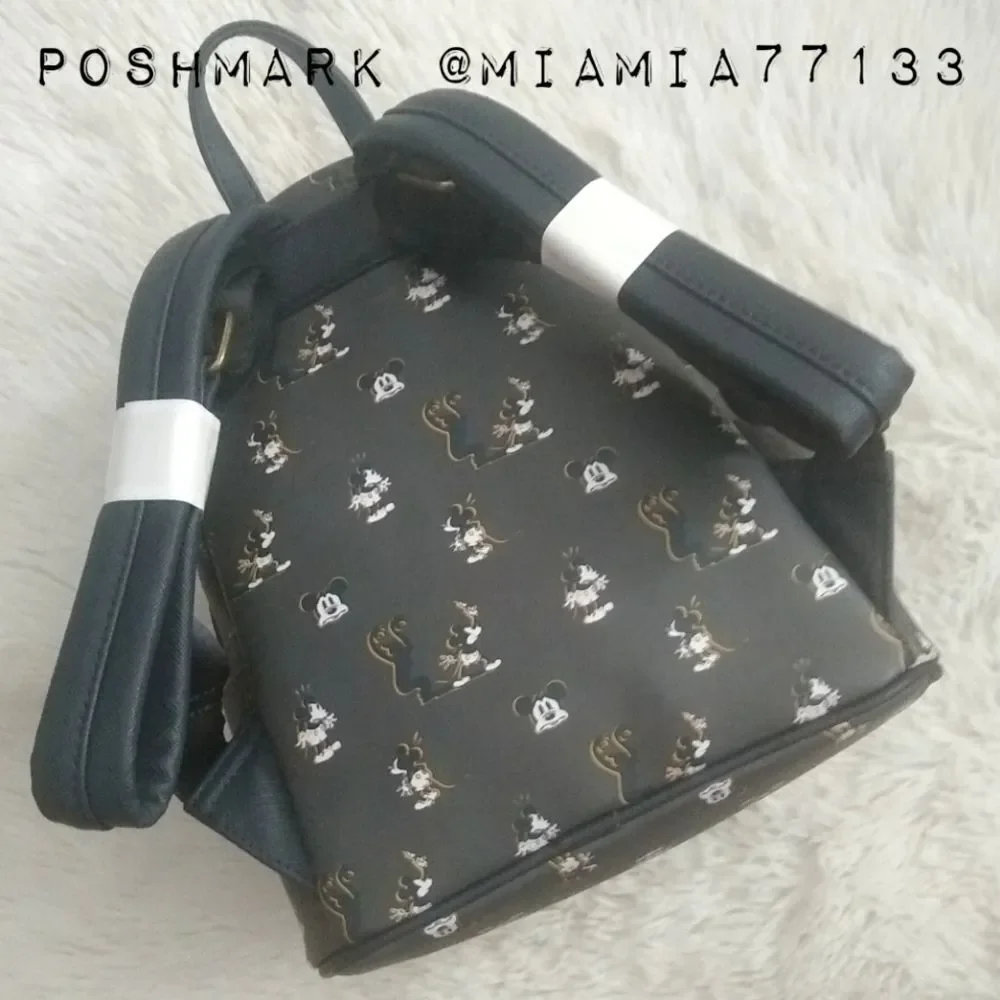 Loungefly Disney Mickey Mouse Spooked Mini Backpack and Coin Pouches